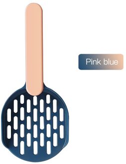 Helgem Huisdier Kattenbakvulling Schop Zand Scoop Cleaning Tools Kitten Kattenbakvulling Scoop Gezellige Zand Scoop Kak Schop Product Voor Kat levert roze blauw