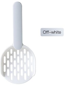 Helgem Huisdier Kattenbakvulling Schop Zand Scoop Cleaning Tools Kitten Kattenbakvulling Scoop Gezellige Zand Scoop Kak Schop Product Voor Kat levert uit-wit
