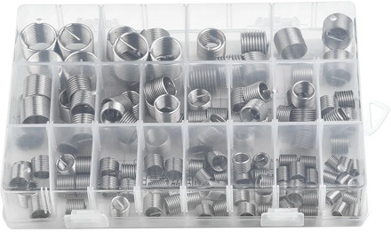 Helicoil Thread Insert Kit Replacement Set 120Pcs Stainless Steel Repair