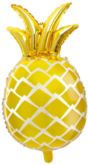 Helium Ballon Ananas Goud 63x38cm