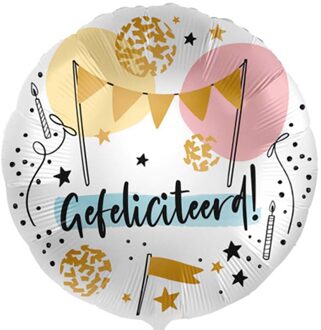 Heliumballon Gefeliciteerd party
