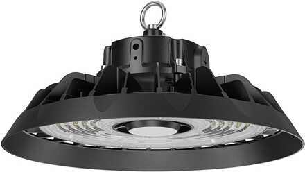 Helix LED High Bay - 240 Watt 36.000 Lumen (150lm/W) - Philips Driver - 4000K neutraal wit - IP65 waterdicht - Lumileds LED-chips - IK08 - Flikkervrij Zwart