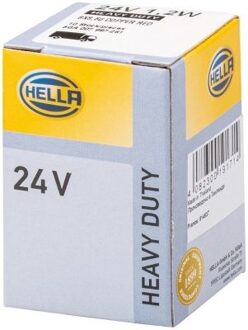 Hella Heavy Duty BX8.5d, 24V1,2W (Bruin) 8GA007997261
