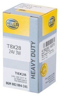 Hella Heavy Duty T8x28, 24V3W 8GM002094241