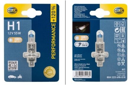 Hella Performance H1, 12V55W 8GH223498018