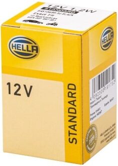 Hella Standard B8.5d, 12V1,2W (Zwart) 8GA007997031