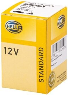 Hella Standard BX8.4d, 12V1,2W (Zwart) 8GA007997121
