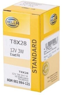 Hella Standard C3W, 12V3W 8GM002094121