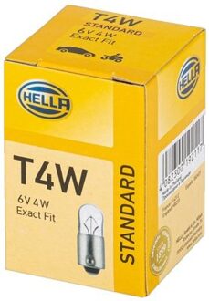Hella Standard T4W, 6V4W 8GP002067061