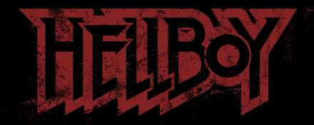 Hellboy Logo Men's T-Shirt - Black - 5XL Zwart