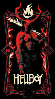 Hellboy Right Hand Of Doom Men's T-Shirt - Black - 5XL Zwart