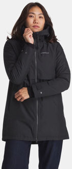 Helle Parka 6 Gevoerde Jas Dames Zwart - 38