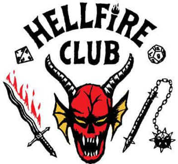 Hellfire Club Hoodie - Wit - L Meerdere kleuren