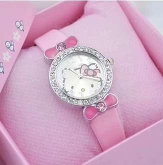 hello Kitty High Quality Kids Watch 2020 Fashion Casual Student Girl Boy Watch Cute Cartoon Watch For Kids Gift