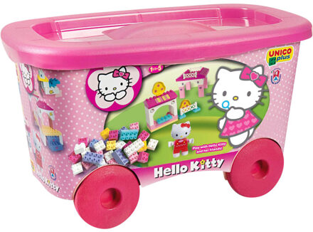 Hello Kitty Kar met Bouwstenen