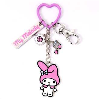 Hello Kitty Key Chain with My Melody Charms 15 cm