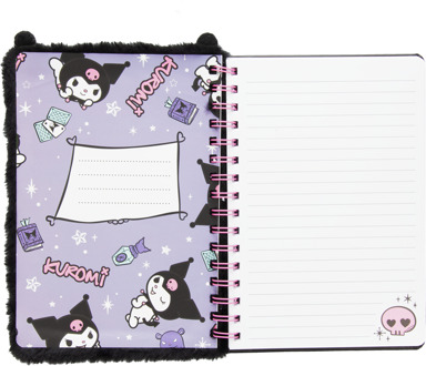 Hello Kitty Kuromi Fluffy Notebook