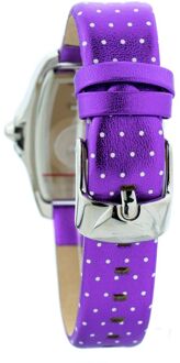 Hello Kitty Paarse Polkapunten Horloge - One Size