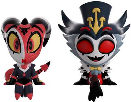 Helluva Boss Vinyl Figures Blitzo & Stolas Monitor Buddiez