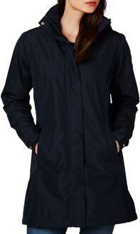 Helly Hansen Aden Insulated Regenjas Dames navy - XXL