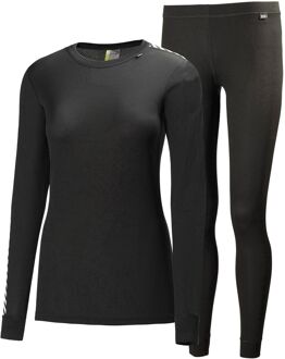 Helly Hansen Comfort Light Thermo Set Dames zwart - XL