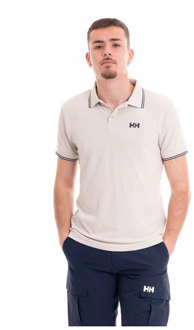 Helly Hansen Driftline  Sportpolo - Maat XXL  - Mannen - wit/zwart