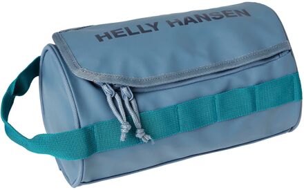 Helly Hansen Wash Bag 2 washed navy toilettas Blauw - H 13.5 x B 23.5 x D 13.5 cm