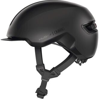 Helm Hud-Y velvet Zwart S 48-54 cm