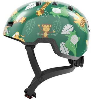 Helm Skurb Kid Groen jungle M 50-55cm