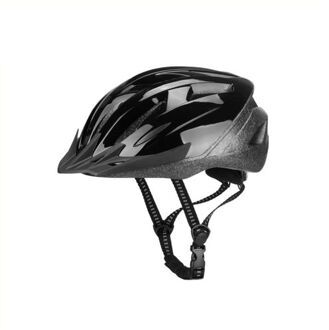 Helm unisex zwart maat 58-61 cm (L)