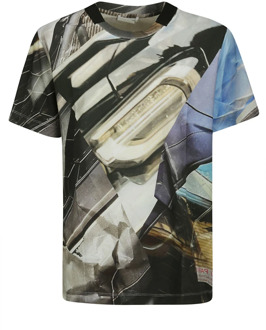 Helmut Lang Bedrukt T-shirt Helmut Lang , Multicolor , Heren - M,S