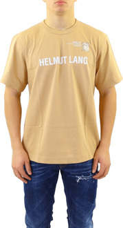 Helmut Lang Heren paris tee Beige - XL