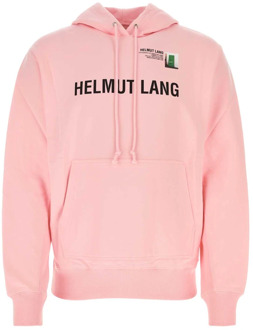 Helmut Lang Roze katoenen sweatshirt Helmut Lang , Pink , Heren - Xl,L