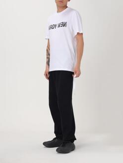 Helmut Lang Spiegelbeeld New York Graphic Tee Wit