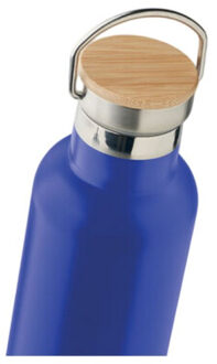 Helsinki medium bamboe 750ml fles Blauw - One size
