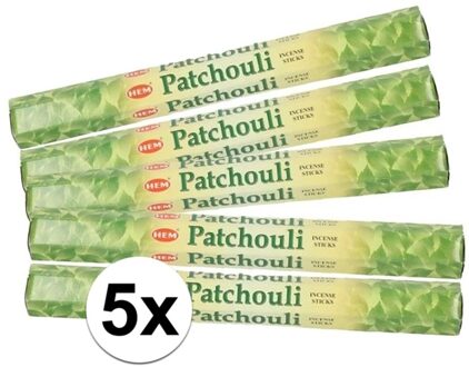 HEM 100 stokjes Patchouli wierook - Wierookstokjes