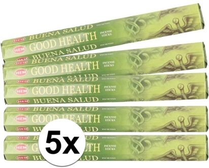 HEM 5x pakje wierook stokjes Good Health - Action products