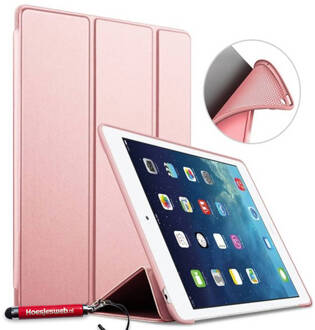 HEM Apple Ipad Air Bookcover Rose Gold Met Siliconenachterkant En Hoesjeswebstylus