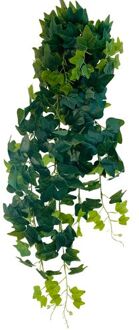 HEM Klimop (Hedera Helix Groen) Kunstplant Volle Hangplant - Kunstplant 100 cm - Levensechte Kunstplant - Modelerende