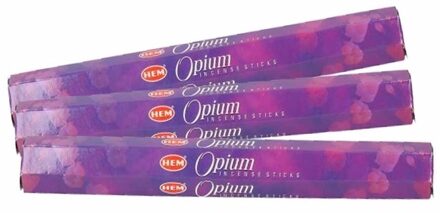 HEM Wierook Opium- 60x wierookstokjes - geurstokjes - Oosters