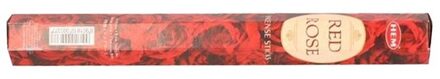 HEM Wierook stokjes - Red Rose - Rozen bloemen geur - 1x pakje met 20 stokjes - Yoga/meditatie