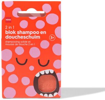 Hema 2-in-1 blok shampoo en doucheschuim voor kinderen 65g