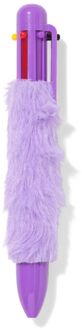 Hema 6-kleuren pen harig (lila)