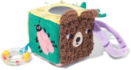 Hema Activiteiten kubus 13x13x13cm pluche