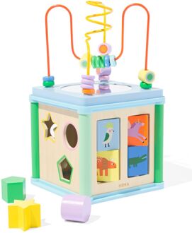 Hema Activiteitenkubus hout