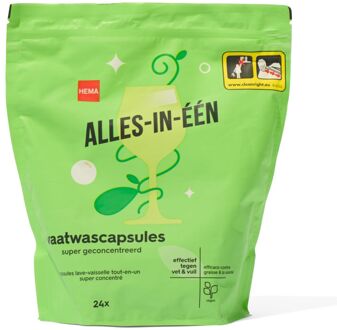 Hema Alles-in-één vaatwascapsules 14ml - 24 stuks