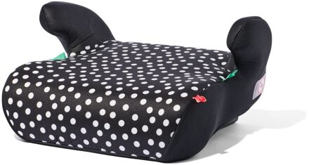 Hema Auto opzetzitje 126-150cm zwart met witte stip