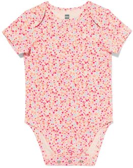 Hema Baby meegroeiromper bloemen multicolor (multicolor) - 98/104