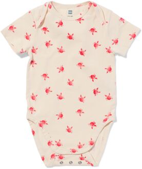 Hema Baby meegroeiromper krabben beige (beige) - 74/80