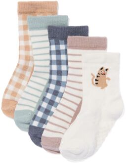 Hema Baby Sokken Met Bamboe - 5 Paar Wit (wit) - 18-24 m